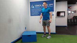 Box - Power Step-Up (aka Single leg alternating box March)