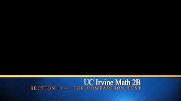 UC Irvine Math 2B Section 11.4