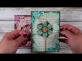 Old books in cardmaking #DistressCardMaking