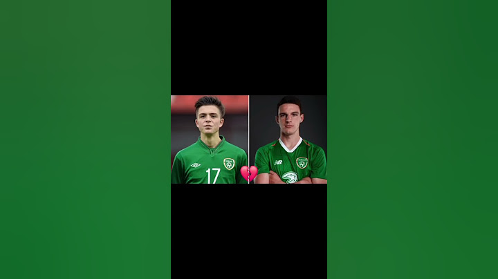 Jack Grealish and Declan Rice at Ireland vs. at England. #jackgrealish #declanrice #england #ireland
