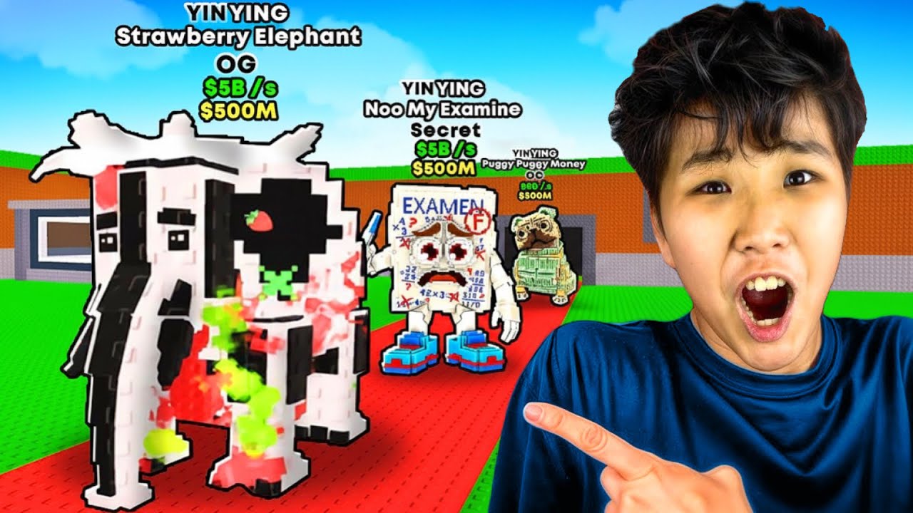 ЖАҢА ИНЬ ЯНЬ ИВЕНТТІҢ ҚЫМБАТ БРЕЙНРОТТАРЫН ҰТЫП АЛДЫМ ! *1 СЕРИЯ* УКРАДИ БРЕЙНРОТ РОБЛОКС