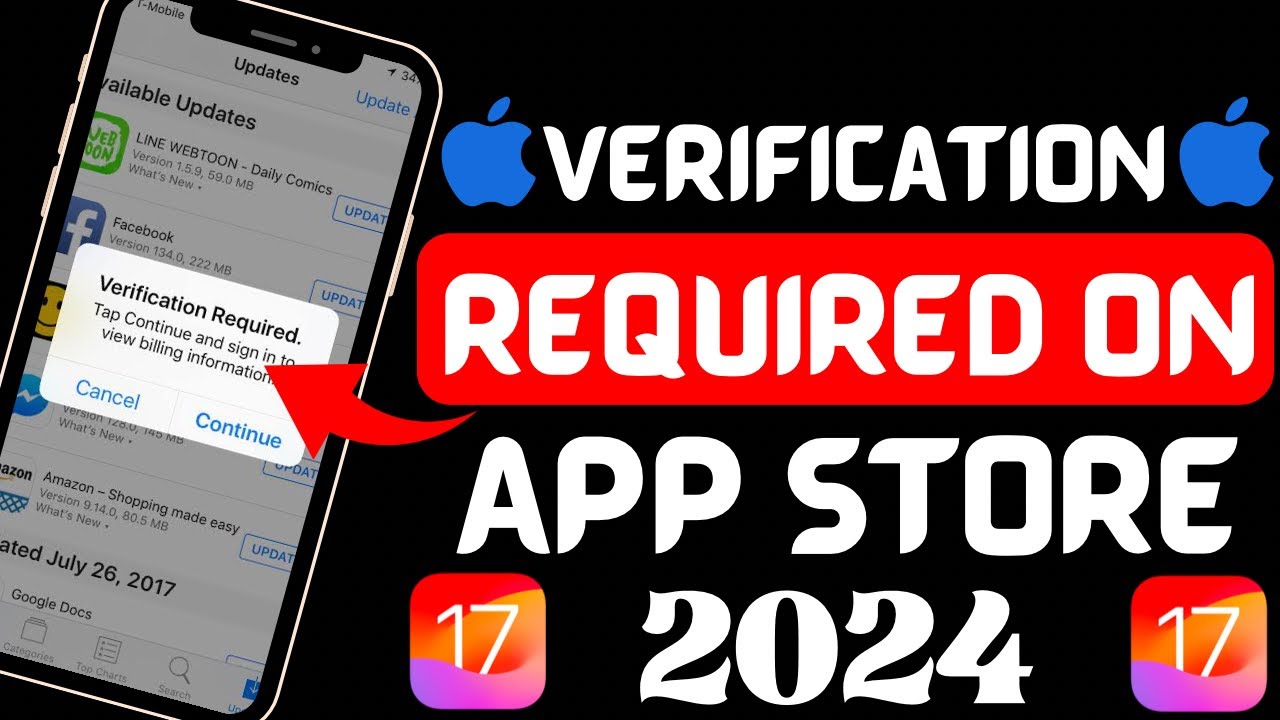 Fixed verification required on App Store 2024 Verification required