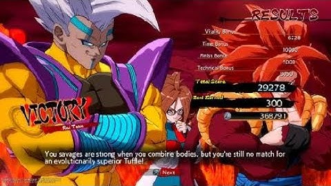 DRAGON BALL FighterZ Android 21 Lab coat super baby 2 Ssj4 Gogeta vs Gohan adult Vegeta Goku Black