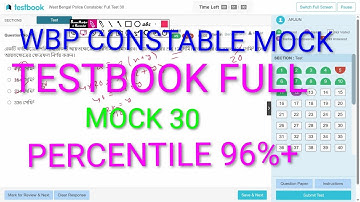 WBP CONSTABLE FULL MOCK TEST 30 TESTBOOK #WBP#WBPSI #WBPSIEXAMQUESTIONS #WBPSIPREPARATION#WBPSIEXAM
