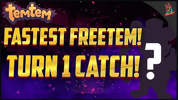 FASTEST FREETEM METHOD TURN 1 CATCH! ARBURY TEMTEM GUIDE!