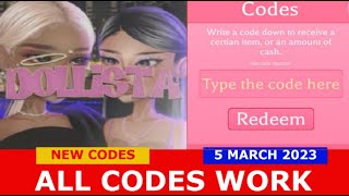 Dollista Codes - Roblox December 2023 