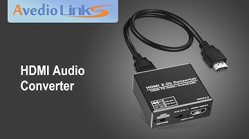 Avedio Links│ HDMI Audio Converter