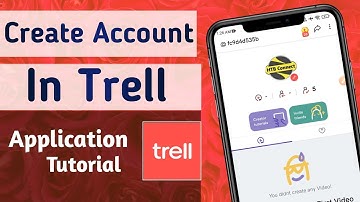 How to Create Account in Trell App || Trell App me Account kaise banai
