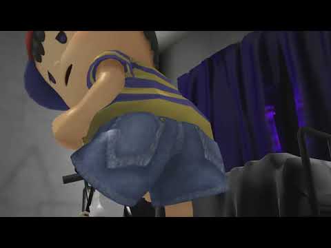 (MMD Fart Animation Test) Ness Farting [RE-UPLOADED]