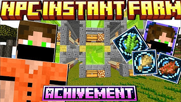 🔥 NPC Instant Farm Addon for Minecraft PE/Bedrock/WINDOWS Edition 1.21.224/1.21+ 