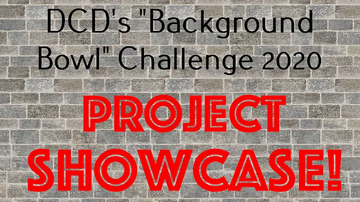 DCD's "Background Bowl 2020" Challenge Projects By...