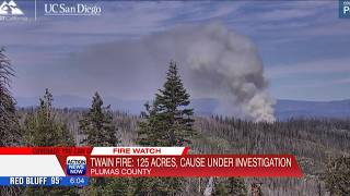 Crews from Untied States Forest Service, allied agencies working to contain Twain Fire in Feather
