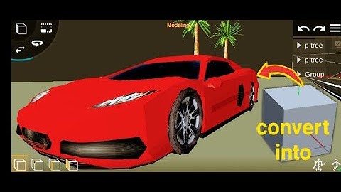 modeling a car in prisma 3d only 10 minutes