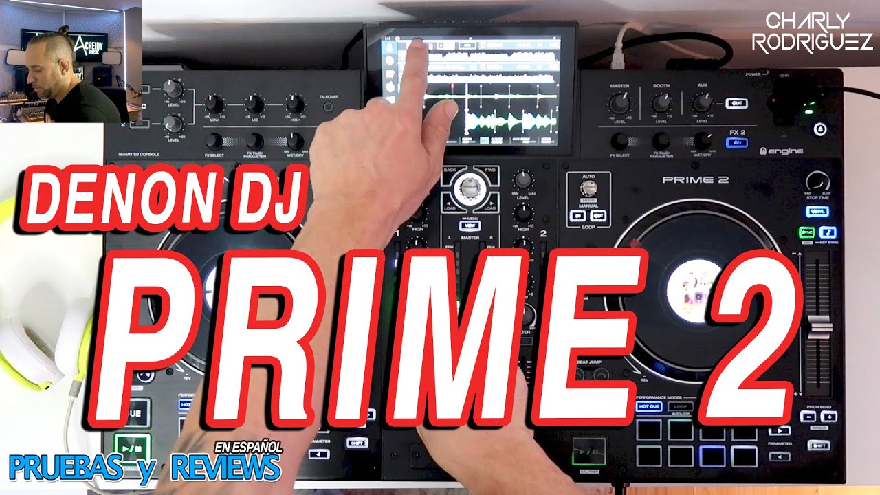DENON DJ PRIME 2 (Pruebas y Reviews) en Español - YouTube