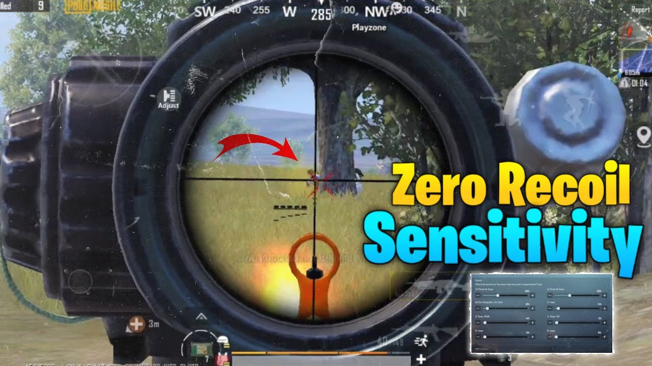 Best Zero Recoil Sensitivity Pubg Mobile | New Update Sensitivity Pubg Mobile | Redmi Note 9 pro