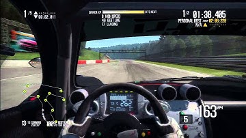 Need For Speed Shift 2 Pagani Zonda R - 2 Laps ~ SPA
