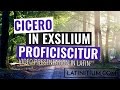 Latin texts  how did cicero really feel going into exile  learn latin  6