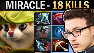 Hoodwink Dota Gameplay Miracle with 18 Kills and Gleipnir