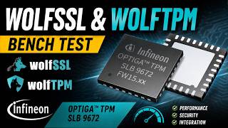 BENCH TEST SLB9672 USING WOLFTPM ( WOLFSSL )