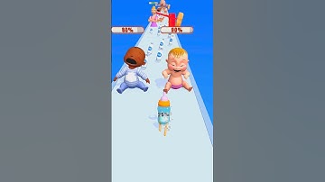 Baby milk bottle run gameplay 3300 #shorts #gaming #babymilkbottle