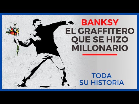 La historia de BANKSY | El graffitero más FAMOSO del MUNDO