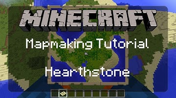 Minecraft Mapmaking Tutorial: Hearthstones in Vanilla Minecraft! | 1.12.2 | Command Tutorial