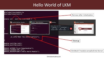 [Linux Rootkits for Red-Blue Teams] Hello World LKM