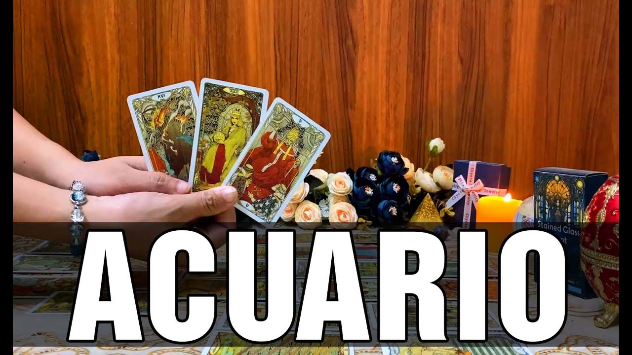 ACUARIO LOGRO INESPERADO TU HOGAR SE LLENA DE ORO Y EL DESTINO UNE ...