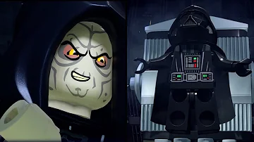 Darth Vader Noooooo Scene in LEGO Star Wars The Skywalker Saga Episode 3 Video Game