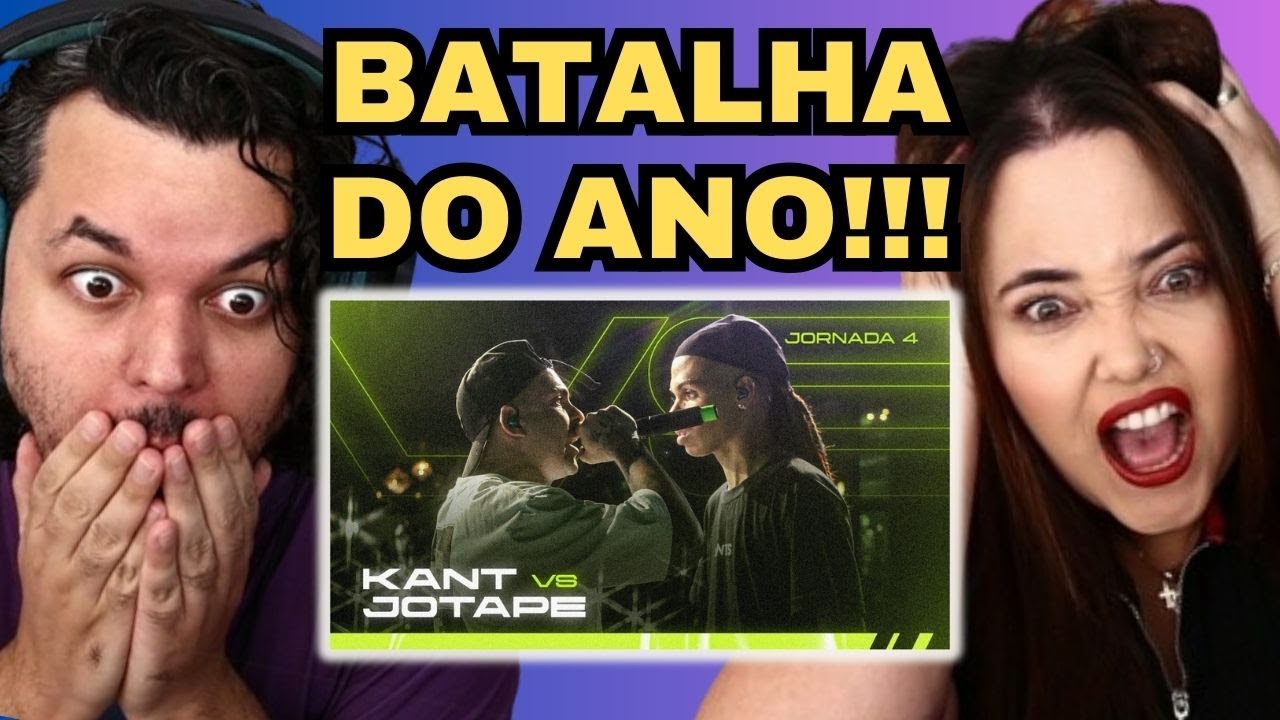 GANHOU NA RIMA PURA! JOTAPÊ VS KANT | 