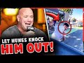 FOOTAGE of Jake Paul PULLING UP on Dillon Danis & throwing water balloons at him, Dana White REACTS