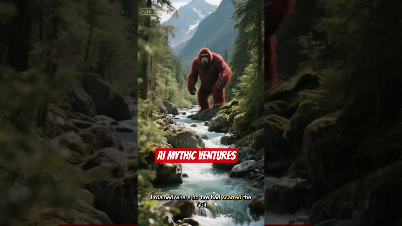 The Story Of Silverback Big Red Sasquatch Ai Storytime