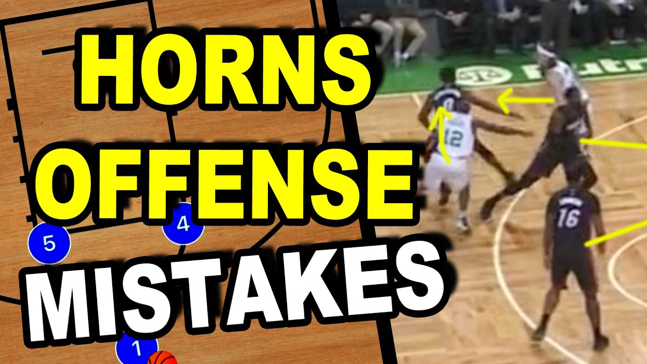 Common Mistakes In The Horns Basketball Offense - YouTube