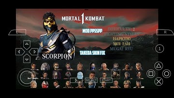 Mortal Kombat 1:Mod PPSSPP NEW UPDATE(KOMBAT PACK)|MK Unchained|Android|Offline|Takeda Skin Fixed