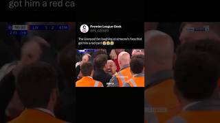 Liverpool Fan laughing at Simeone's face after Liverpool beat Atletico 😭