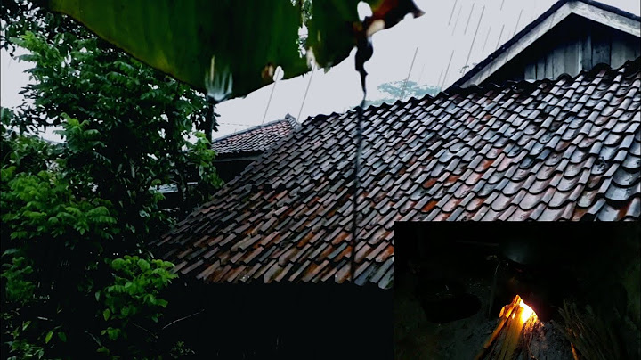 Suasana Hujan Pagi Hari Di Desa | Bikin Betah,Siduru | Desa Limbangan #suasanakampung