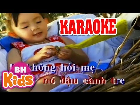 Cò Bé Bé Karaoke - KARAOKE Con Cò Bé Bé - Bé Xuân Mai