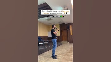 Top 7 Specializations for Computer Science Master’s Students | MS in USA 🇺🇸