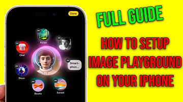 How To Use Image Playground ios 18 and 18.2 | Iphone 15 pro max iphone 16 pro max