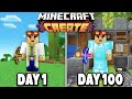 I survived 100 days with the create mod in hardcore minecraft