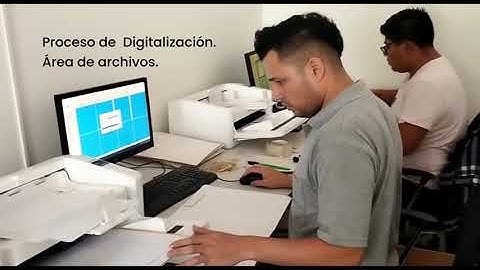 Proceso de Digitalización con escáneres Avision.
