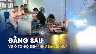 Tài xế lái ô tô độ đèn “như sân khấu” bị CSGT TP HCM tước bằng lái