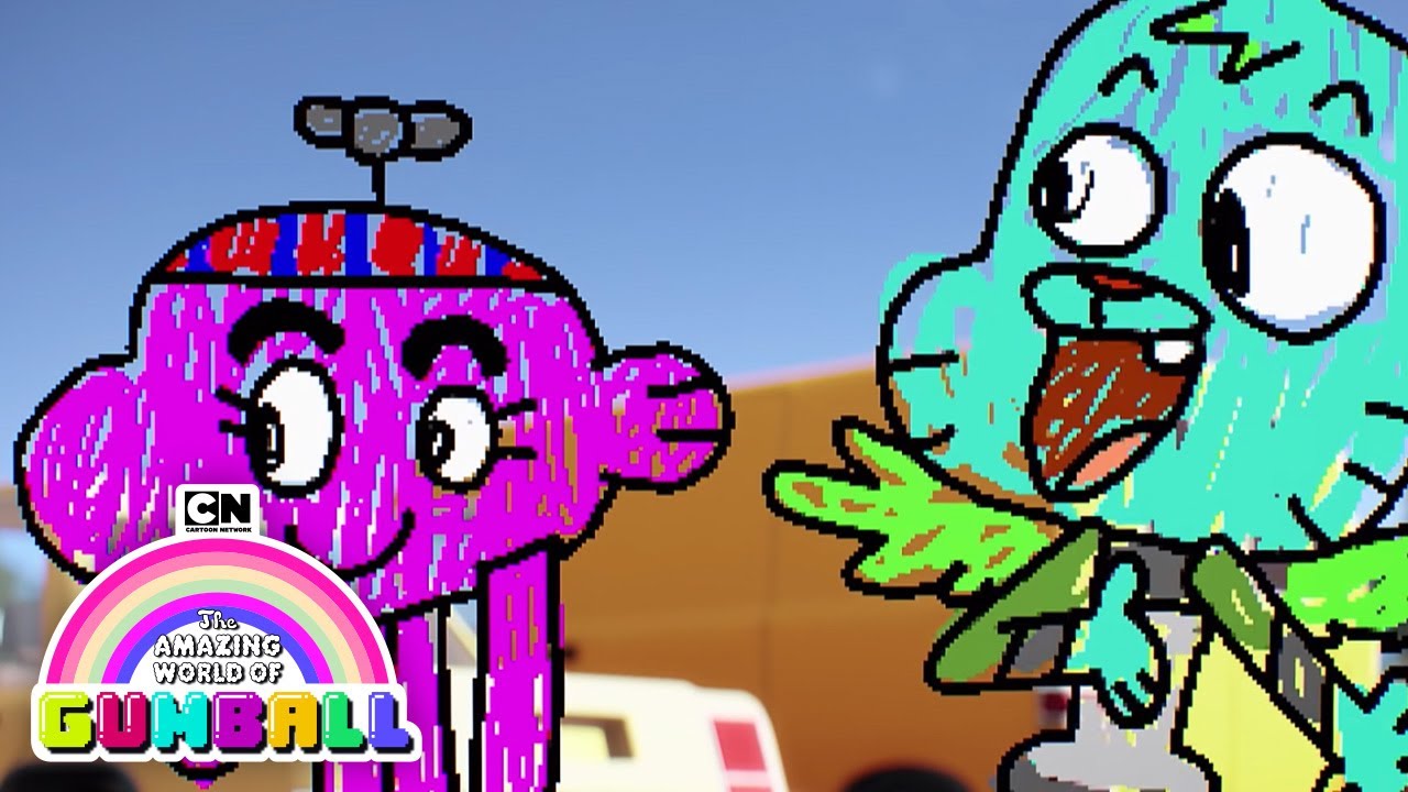 Amazing world of gumball animation change