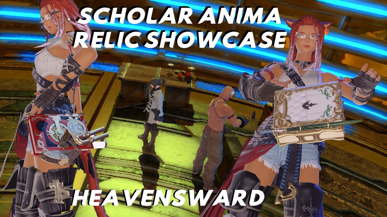 FFXIV: Scholar Heavensward Anima Relic Showcase - YouTube