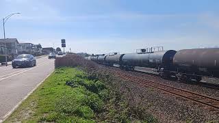 BNSF Mixed Freight at Edmonds, WA with another H1!