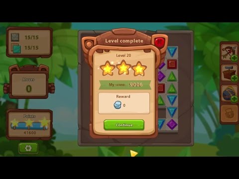 Gems of the Aztecs - Gameplay (Stages 11-20)