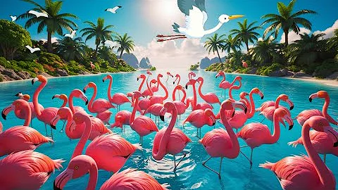 Flamingo Fun! | Combined Story & Song | Educational | Kid's Song | Children Song | Sing-along