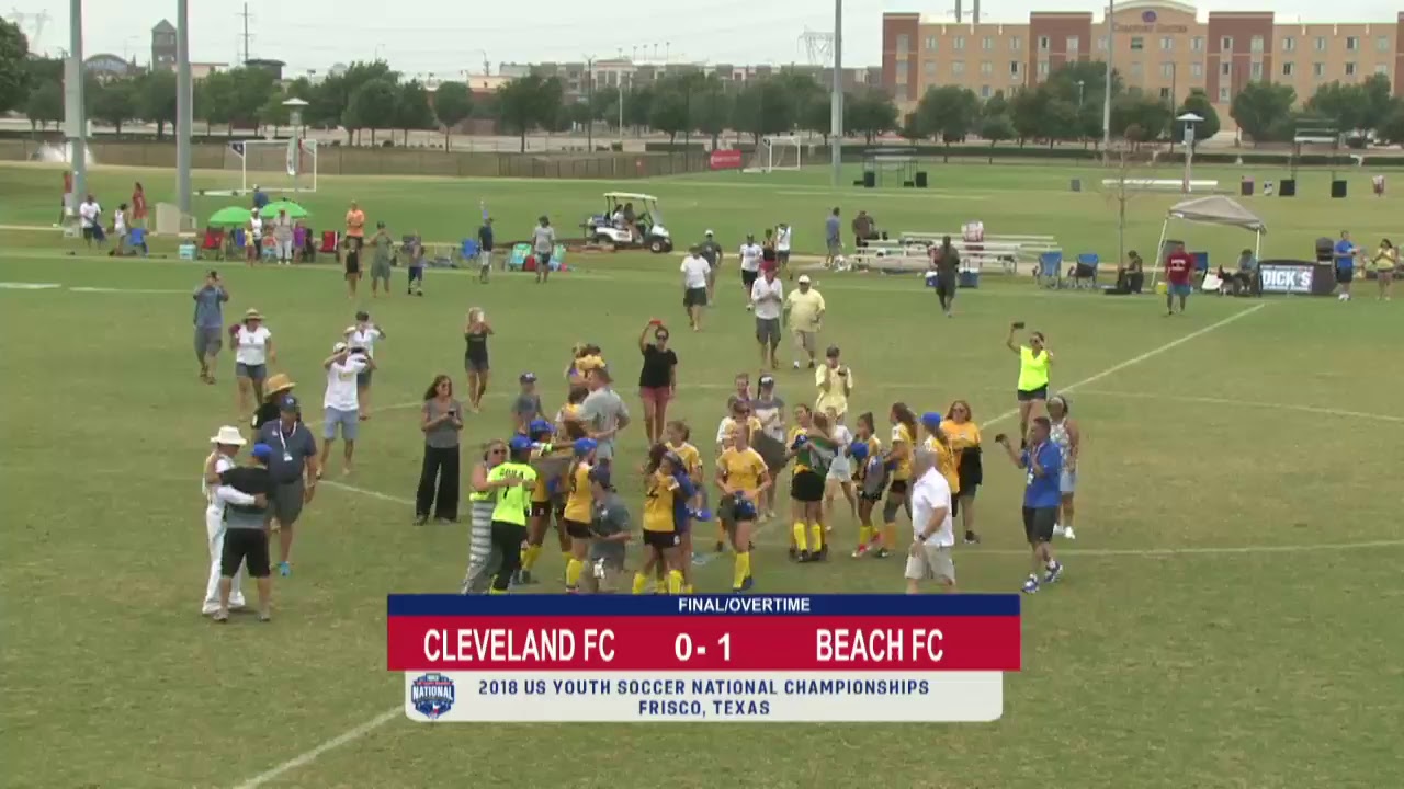 U15 Girls National Championship - Cleveland FC 03 vs. Beach FC DPL