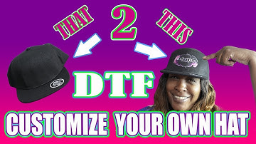 Applying DTF Transfers to Hats: Step-by-Step Tutorial for Perfect Custom Designs!