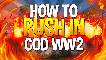 THE BEST TIPS ON HOW TO RUSH ON COD WW2 ! | BEST TIPS AND TRICKS ON COD WW2 FOR V2 ROCKETS !